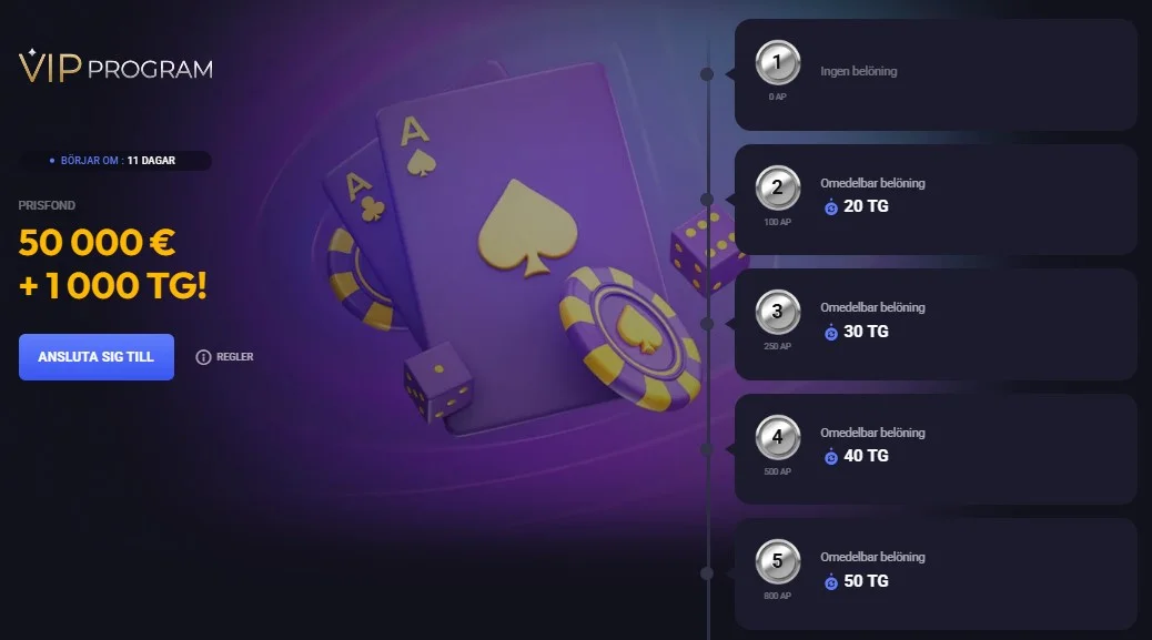 Programme de fidélité / VIP